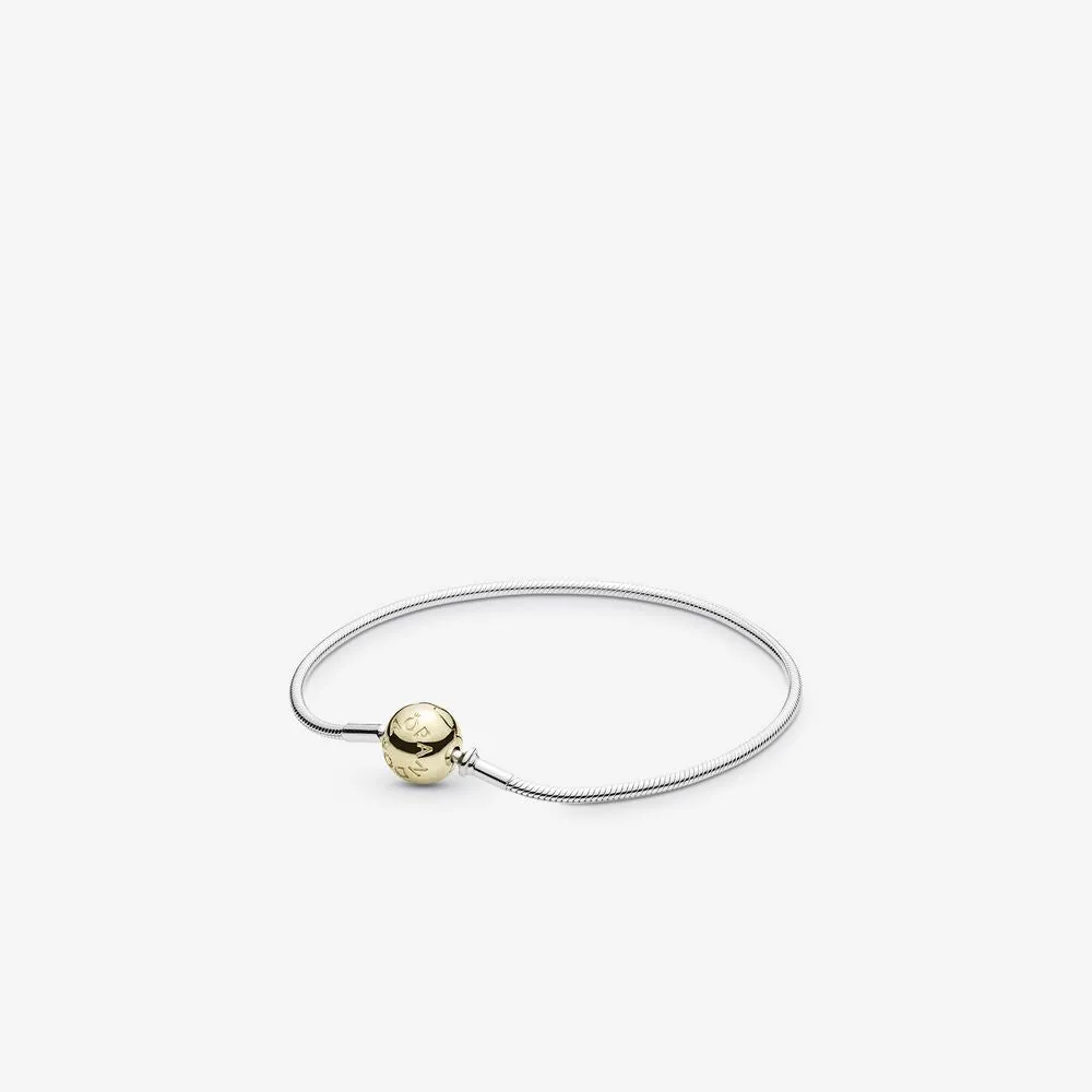 Women's Pandora | ESSENCE Bracelet 14K Gold Clasp | Sterling Silver