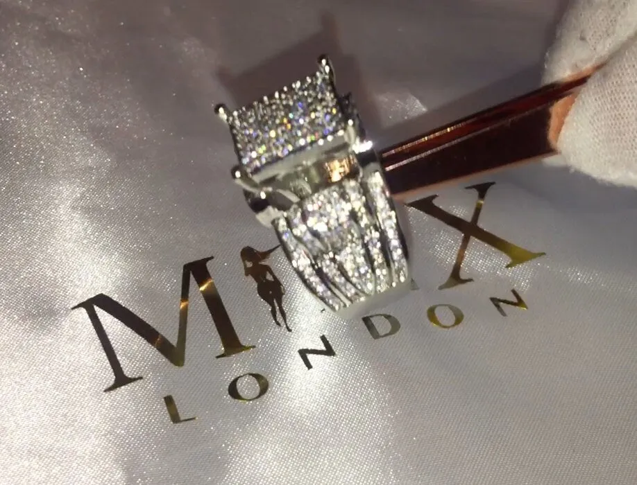 Womens Ring | Iced Out Ring | Diamond Promise Ring | Engagement Rings UK | diamond ring | engagement rings | eternity ring | Promise Ring