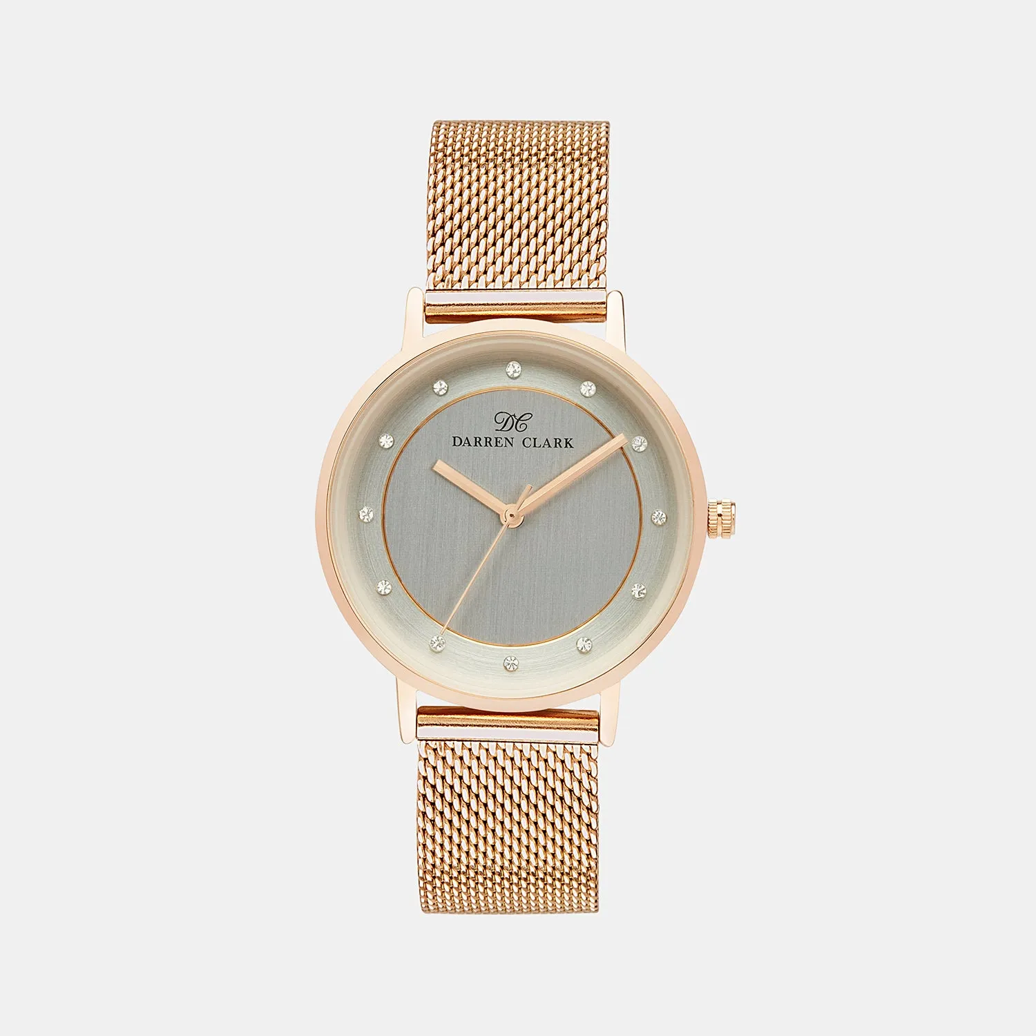 Women's Rose Gold Analog Brass Watch 2005C-E0303