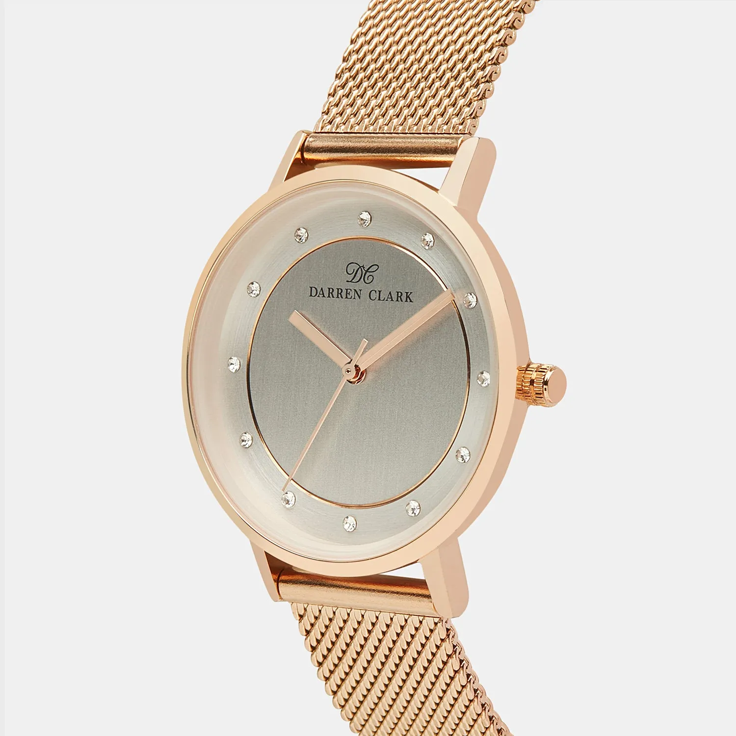 Women's Rose Gold Analog Brass Watch 2005C-E0303
