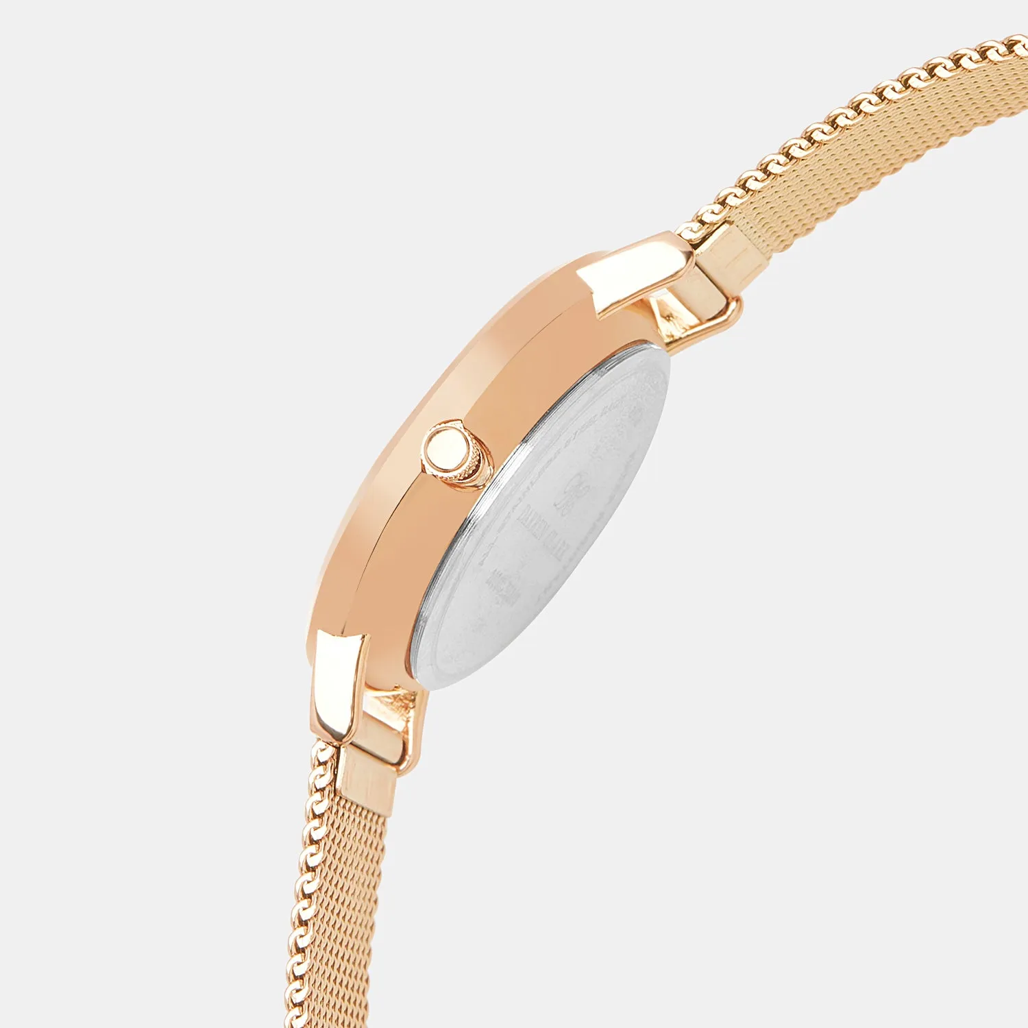 Women's Rose Gold Analog Brass Watch 2005C-E0303
