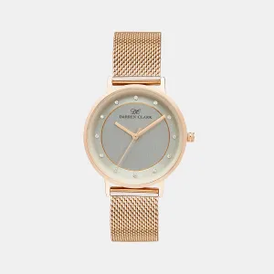 Women's Rose Gold Analog Brass Watch 2005C-E0303