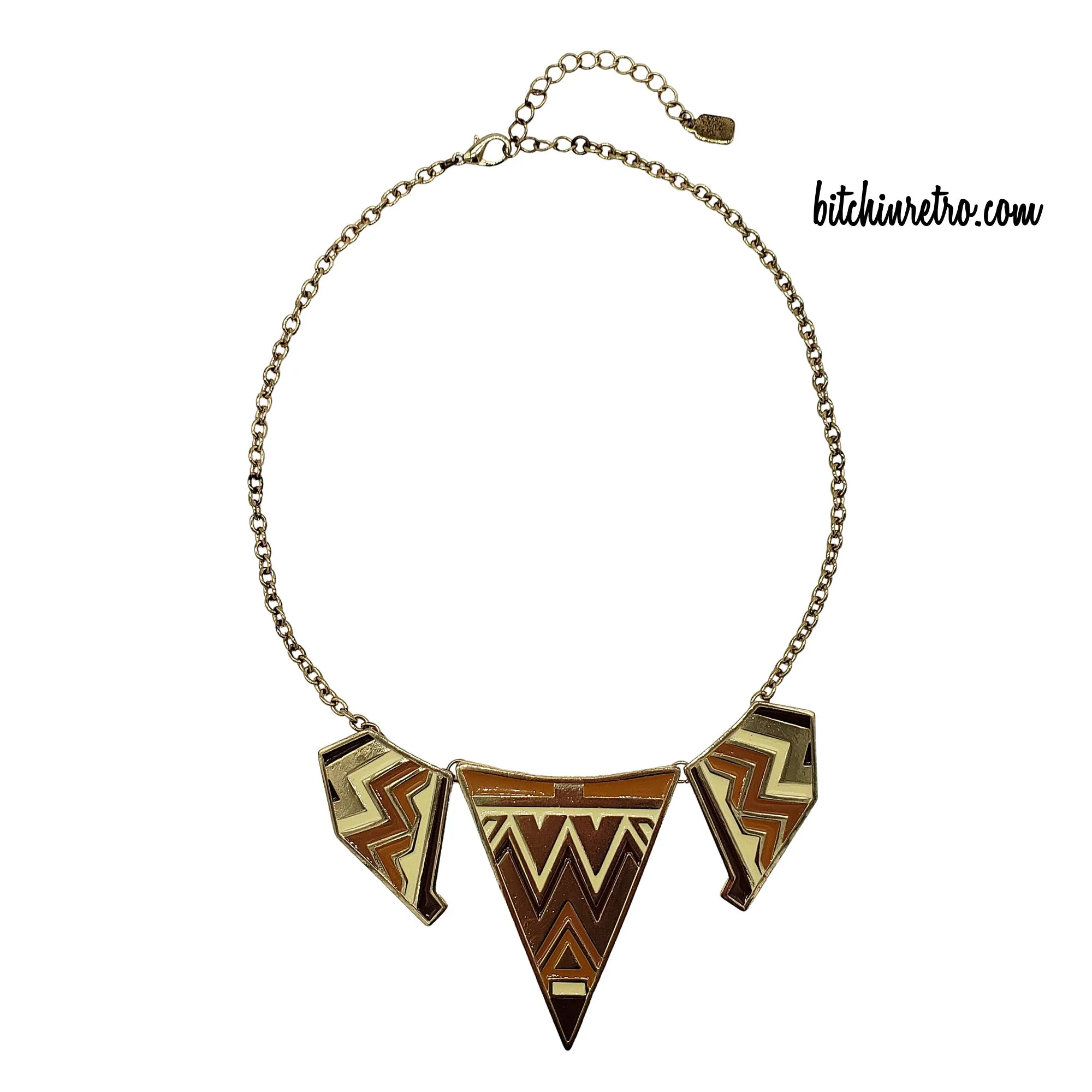 You and I Vintage Tribal Statement Necklace
