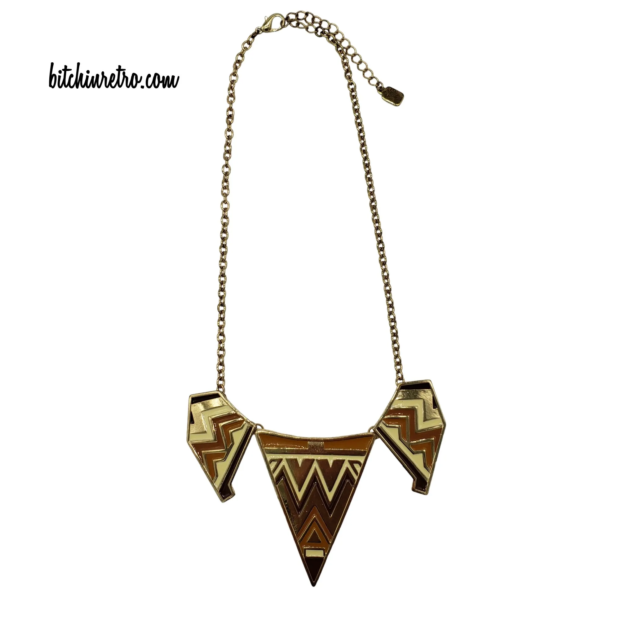 You and I Vintage Tribal Statement Necklace