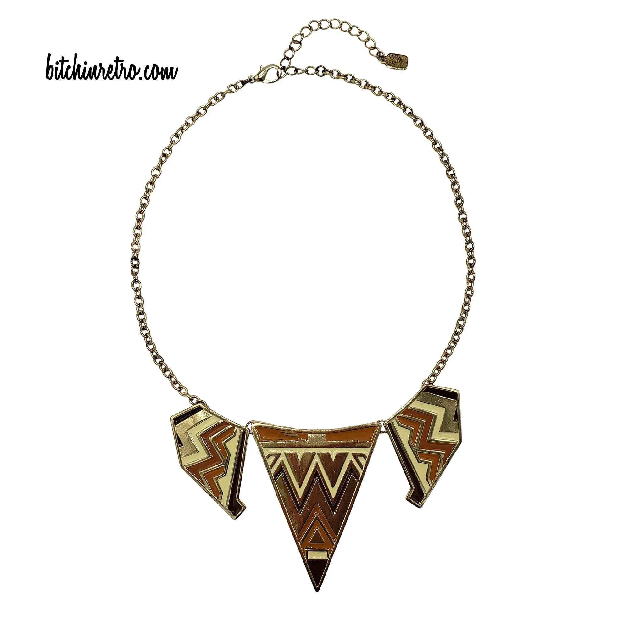You and I Vintage Tribal Statement Necklace