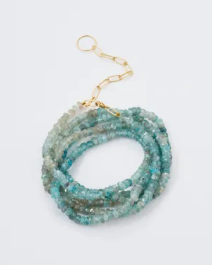 zircon wrap bracelet